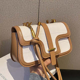 Classic Simple Pu Leather Crossbody Bag