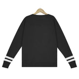 Fall Outfits Apres Ski Letter Knit Pullover Sweaters