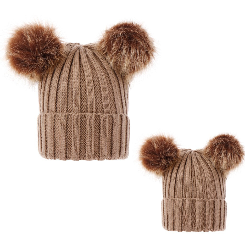 Baby Warm Hat Tweed Knit Hat Toddler Baby Hat Winter Hat for Babies Baby Shower Gift Kids Winter Hat