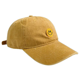 Vintage Smiley Baseball Cap Adjustable