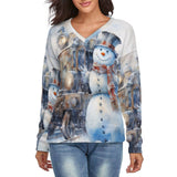 Christmas Top Christmas Elegant Long Sleeve Top