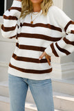 Stripes Knit Pullover Sweater