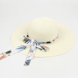 Paziye Straw Floppy Sun Hat