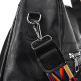 Paziye Lacquered PU Backpack