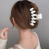 Large Shark Hair Claw Clip Summer Vintage Ponytail Shark Clip Hair Crab Barrette Hair Accessories for Women Girls