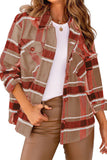 Women's Plaid Cardigan Loose Casual Coat