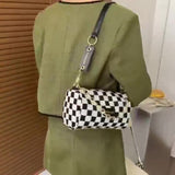 Women's Plaid Messenger Bag