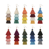 Paziye Bohemian Handmade Fringe Earrings