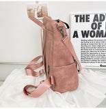 Paziye Vintage Soft Front Ladies Backpack
