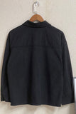 Winter Outfits Turn Down Collar Pockets Button Corduroy Jacket Shacket Women UNISHE Wholesale