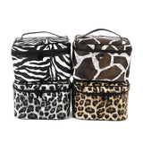 Paziye Portable Waterproof Leopard Makeup Wash Bag