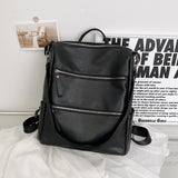 Paziye Vintage Soft Front Ladies Backpack