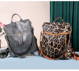 Paziye Leopard Backpack