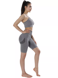 Sexy Women Leggings Shorts Bubble Butt Push Up Fitness Legging Slim High Waist Leggins Mujer Seamless Fitness Legging