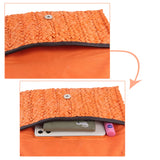 Paziye Summer Straw Clutch Purse Beach Bags Woven Handbags
