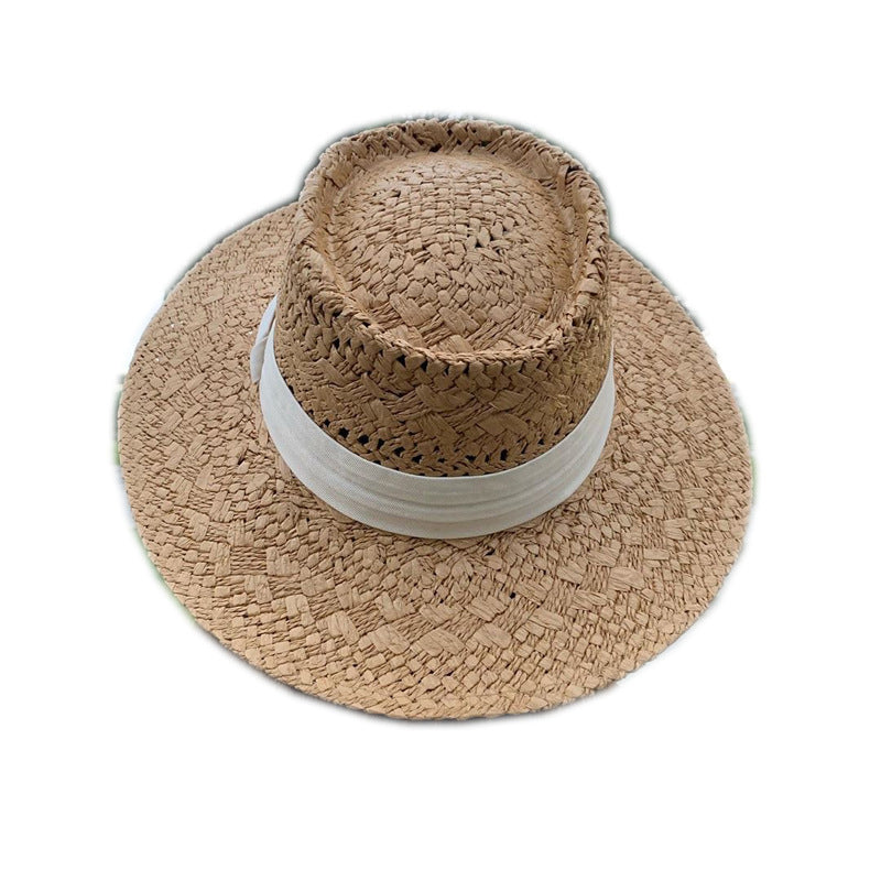 Vented Straw Panama Hat