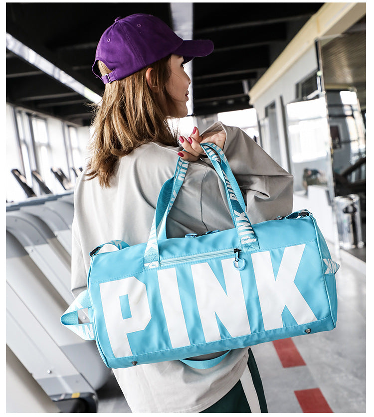 Pink Logo Gym Tote Bag – Paziyewholesale