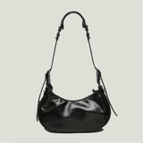 Denim Riveted Shoulder Messenger Shoulder Bag Luxury Brand Handbags Vintage Leather Bag for Women Card Holder