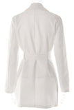 Plain Lapel Collar Open Pockets Winter Outfits Jacket