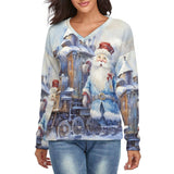 Christmas Top Christmas Elegant Long Sleeve Top
