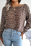 Cable Knit Wide Shoulder Short Length Sweaters Top