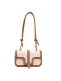 Classic Simple Pu Leather Crossbody Bag
