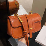 Classic Simple Pu Leather Crossbody Bag