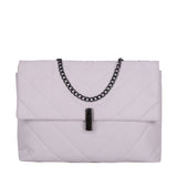 Minimalist Chevron Chain Tote Bag  Women Crossbody Bags