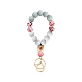 Paziye Silicone Bead Keychain Wristlet