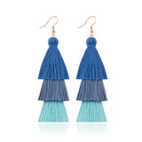 Paziye Bohemian Handmade Fringe Earrings