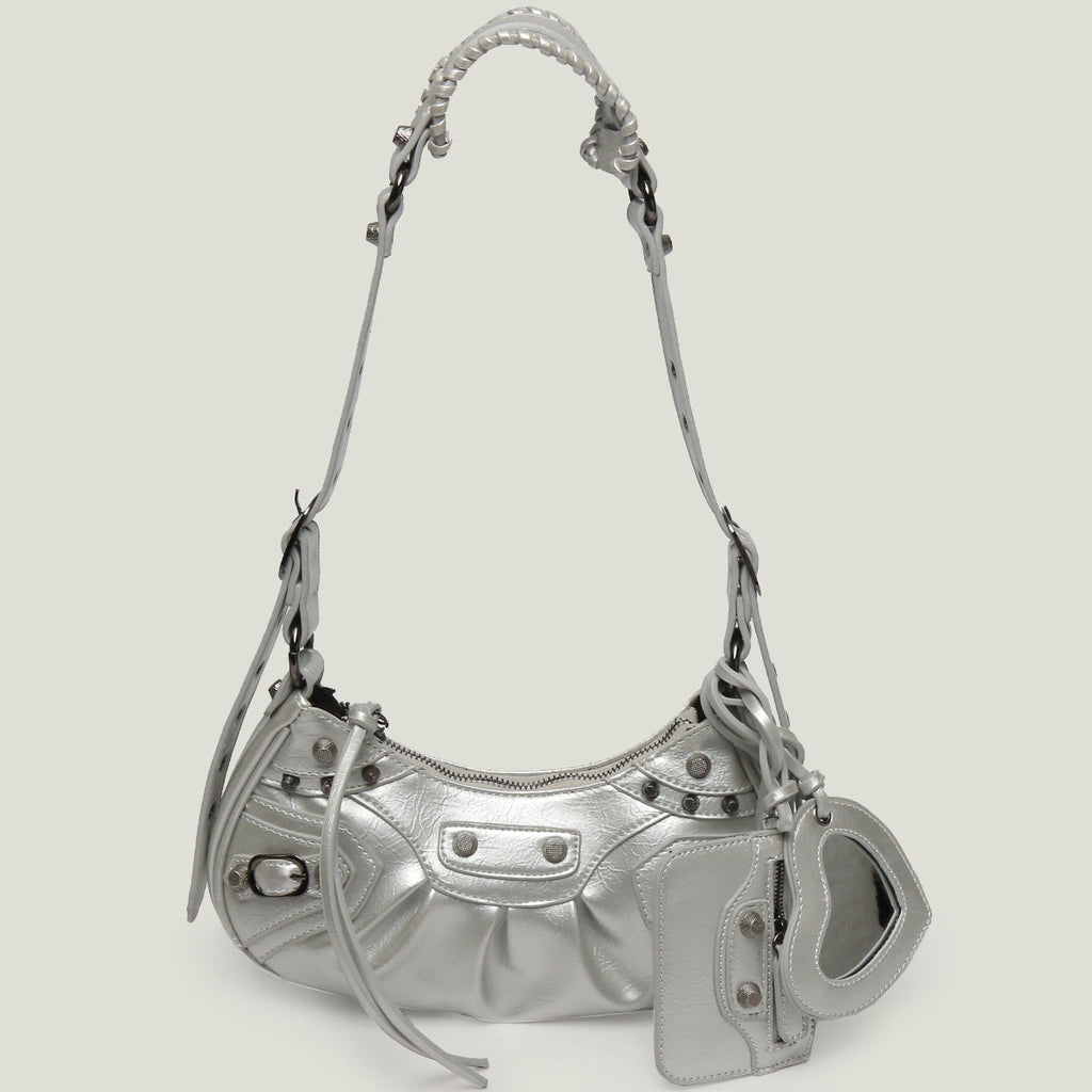 Denim Riveted Shoulder Messenger Shoulder Bag Luxury Brand Handbags V ...