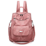 Trendy Personalized Leather Backpack