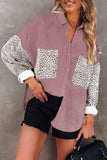 Corduroy Long Sleeve Button Down Shirts Casual Jacket
