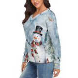 Christmas Top Christmas Elegant Long Sleeve Top