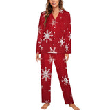 Women's Sleepwear Christmas Print Long Sleeve Casual Two Piece