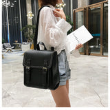 Paziye Fashion Preppy Messenger Backpack