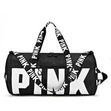 Paziye Pink Logo Gym Tote Bag