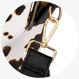 Paziye Leopard Print Cow Backpack