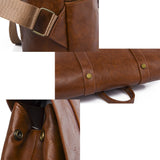 Paziye Vintage Pleated Backpack