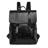 Paziye Vintage Pleated Backpack